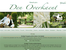 Tablet Screenshot of denoverkaent.nl